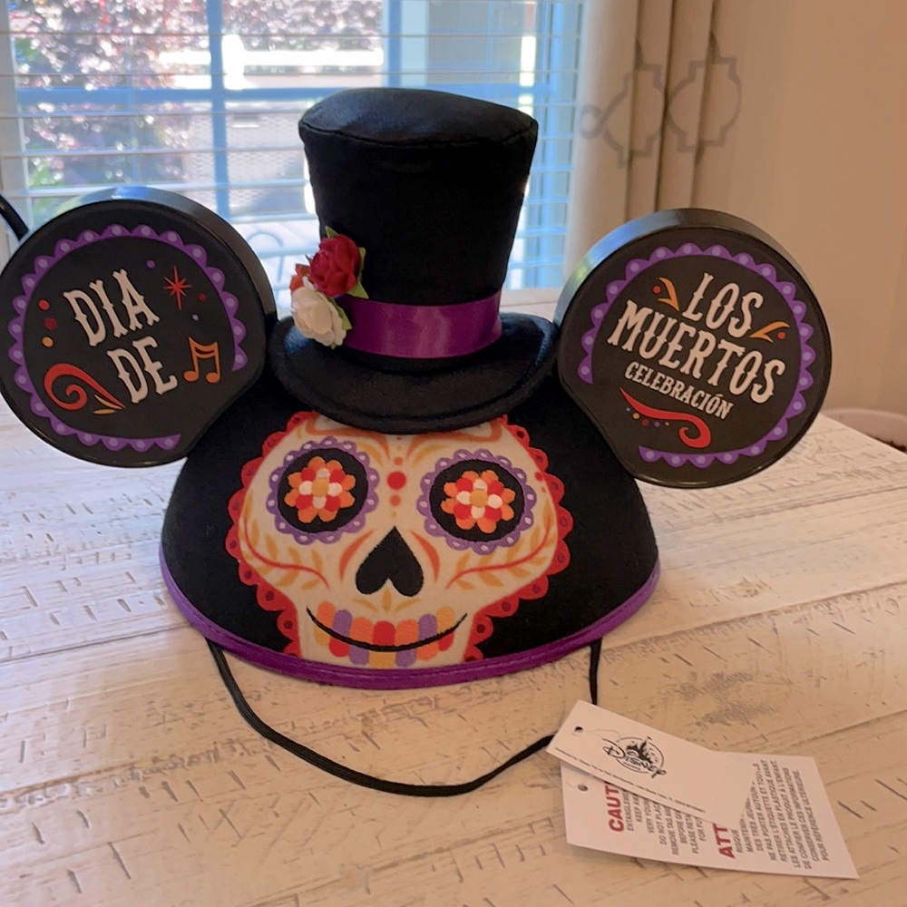Disney Parks Mickey Sugar Skull Ears